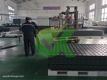 outdoor temporary road panel 1.8mx 0.9m for heavy equipment
